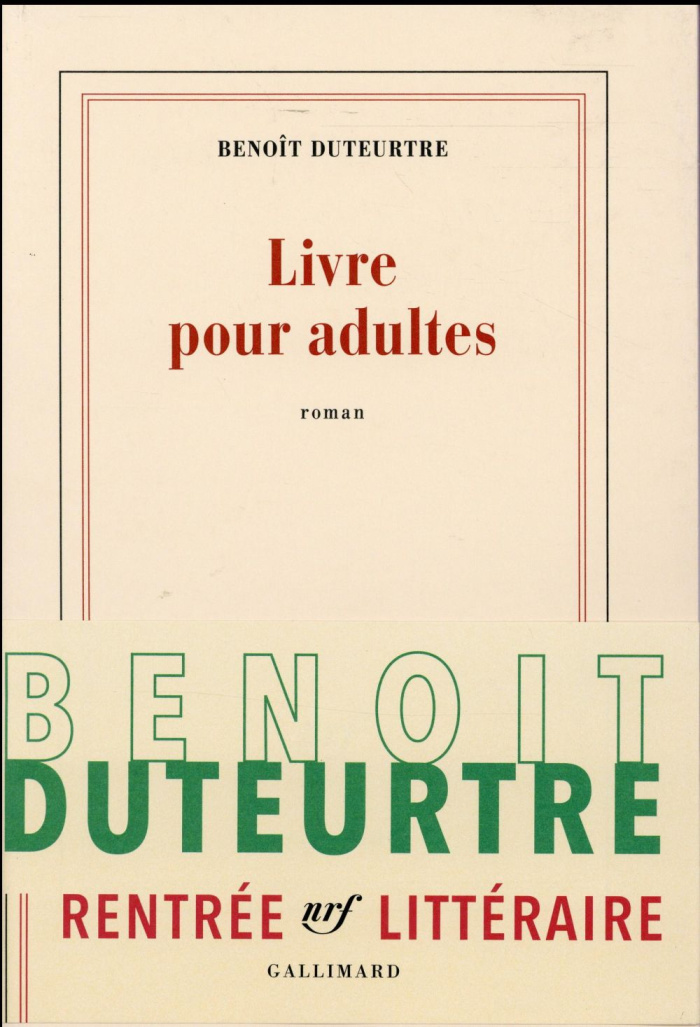 Livre pour adultes