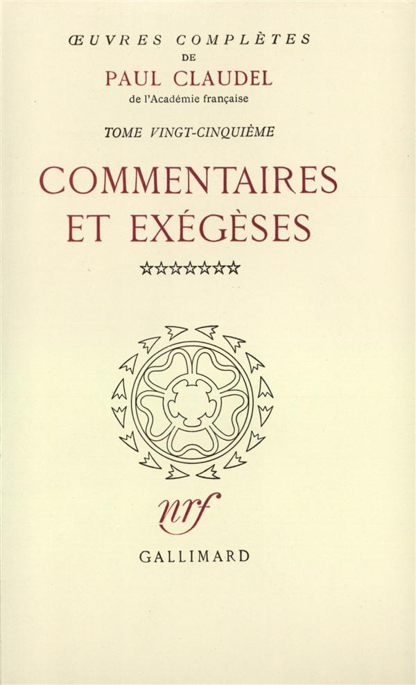 Oeuvres complètes. Tome 25