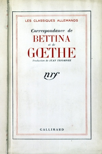 CORRESPONDANCE AVEC BETTINA