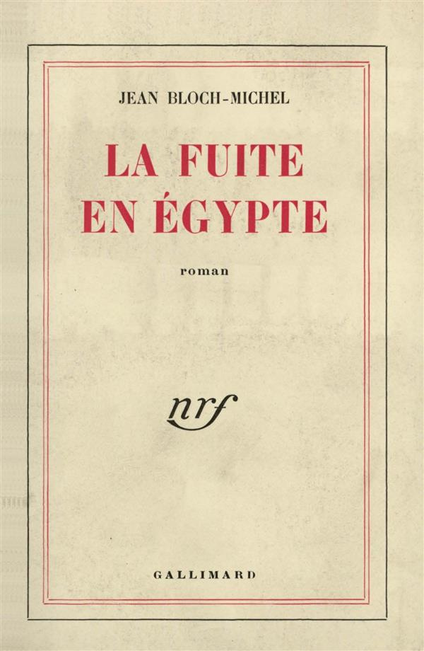 La fuite en Egypte
