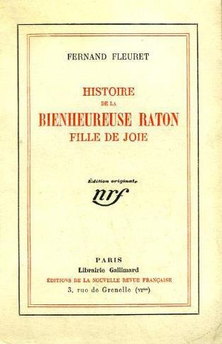 HISTOIRE DE LA BIENHEUREUSE RATON, FILLE DE JOIE