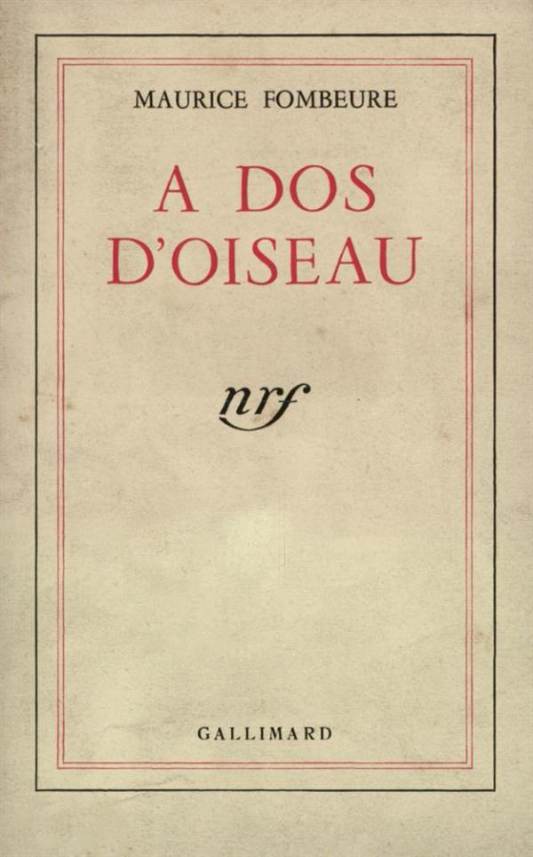 A DOS D'OISEAU