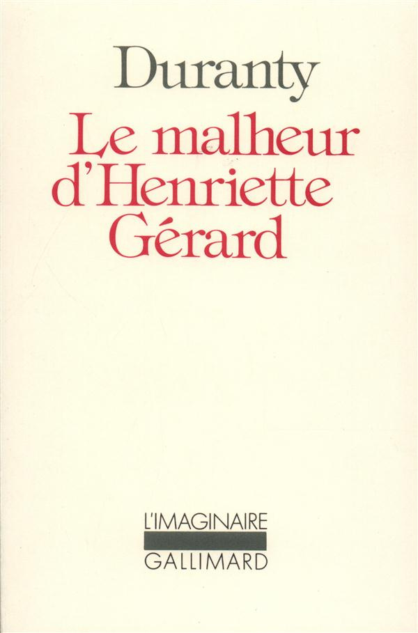 MALHEUR D'HENRIET GERAR P
