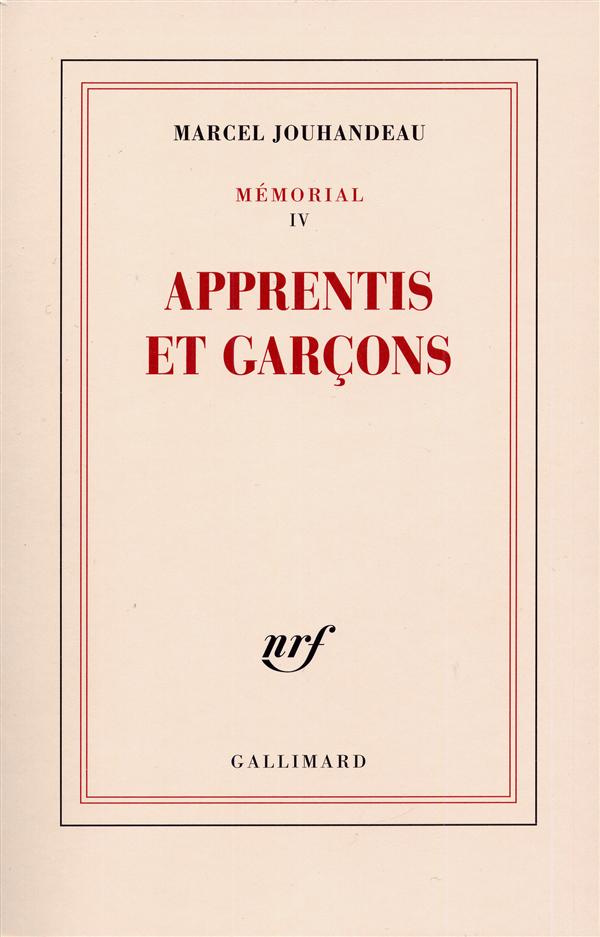 Apprentis et garçons