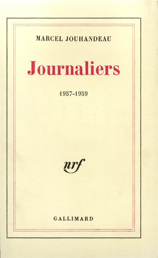 Journaliers. 1957 1959