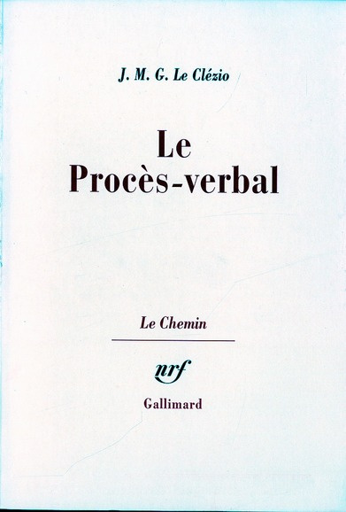 Le procès-verbal