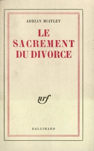 Le Sacrement du divorce