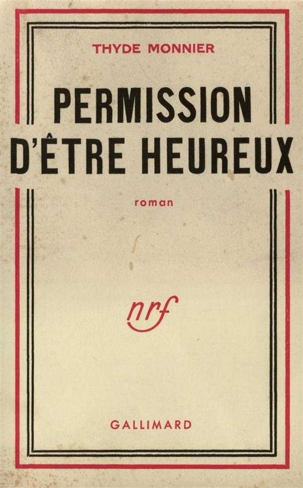 Permission d'être heureux