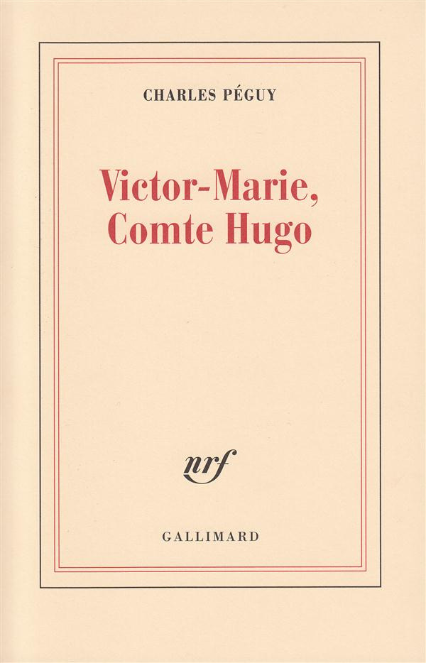 VICTOR-MARIE,COMTE HUGO