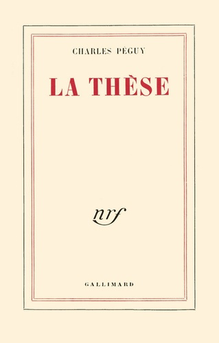 La thèse