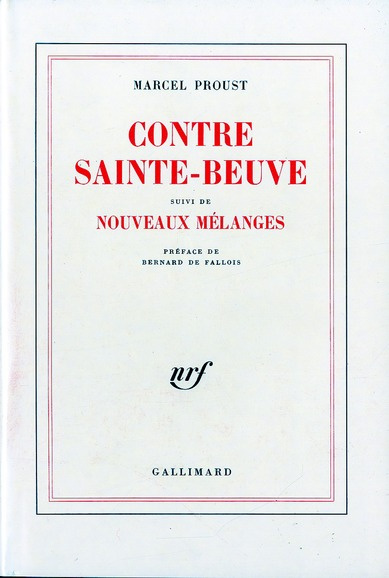 Contre Ste-Beuve nouv