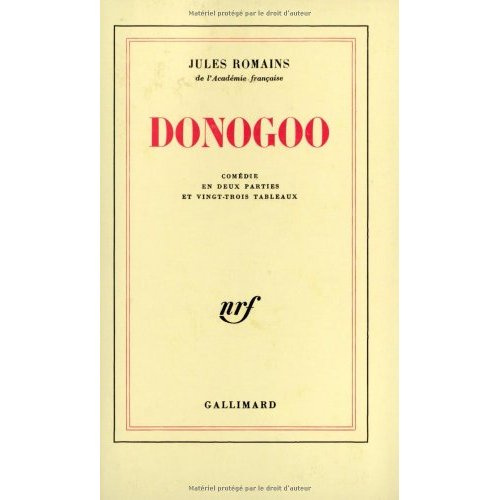 Donogoo. Comédie en 2 parties et 23 tableaux