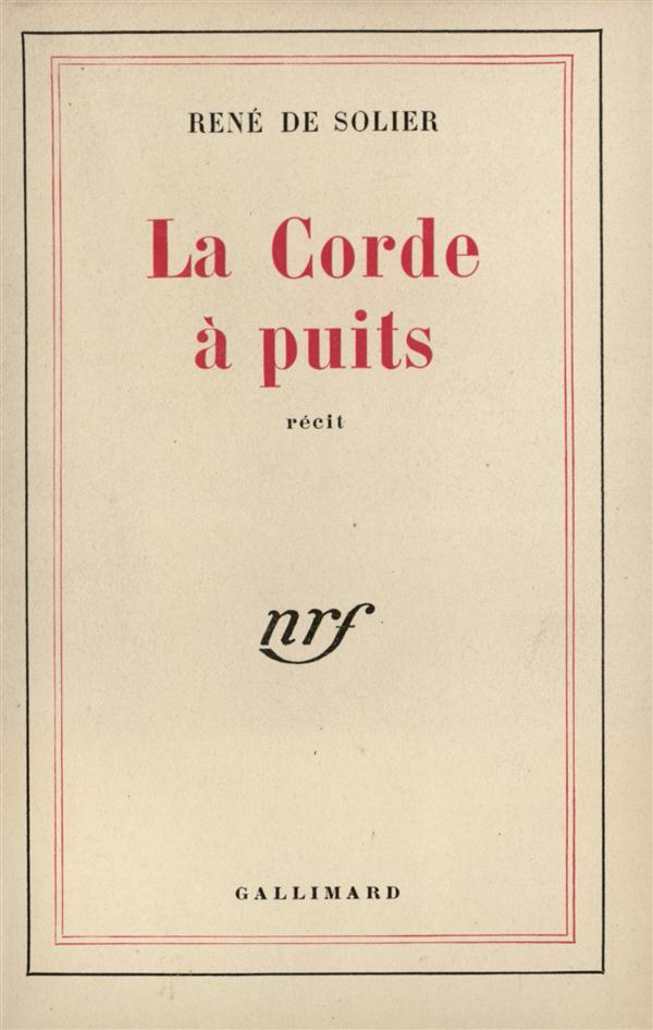 La corde à puits