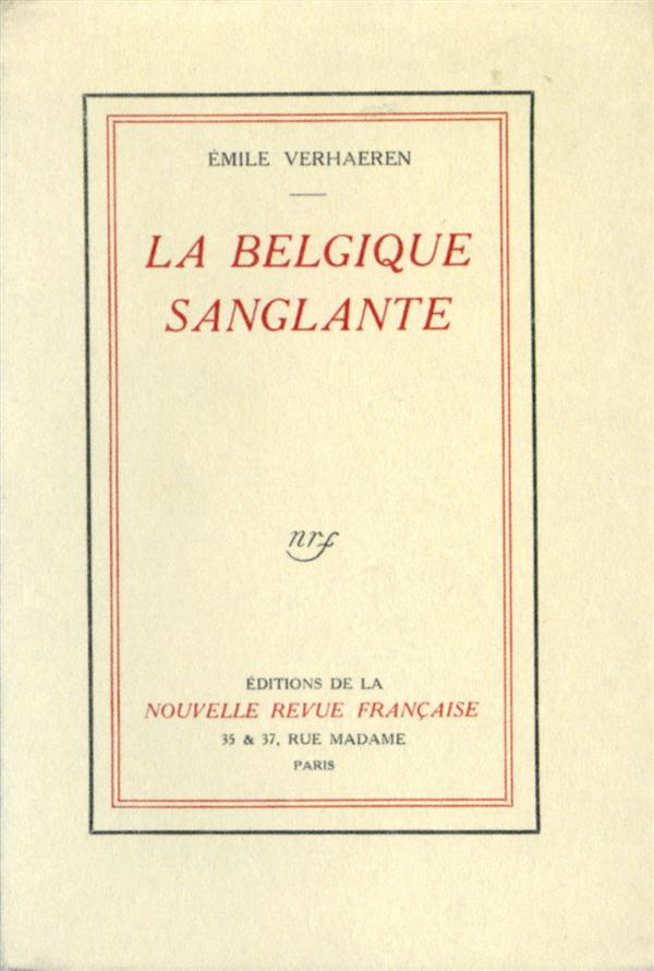 LA BELGIQUE SANGLANTE