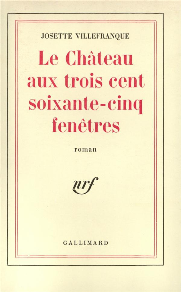 Le Château aux 365 fenêtres