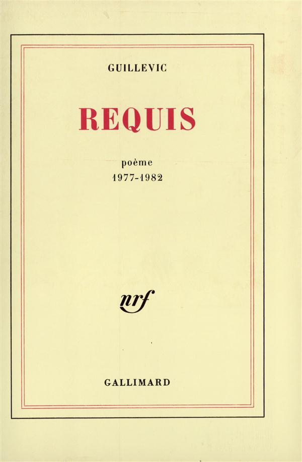 Requis. 1977-1982, poème