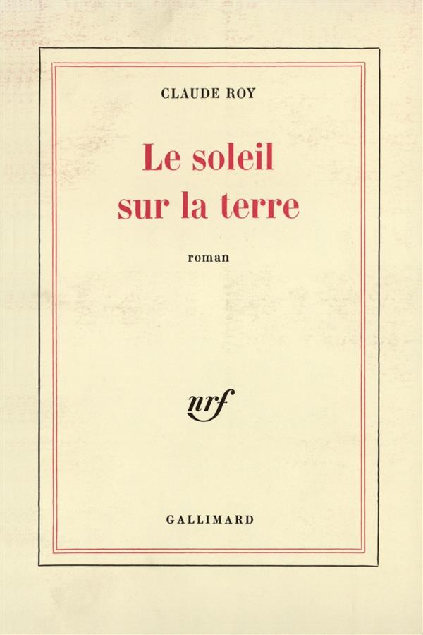SOLEIL SUR LA TERRE
