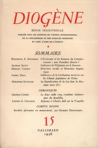 Diogène N° 15