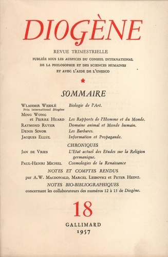 Diogène N° 18