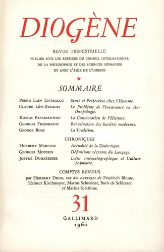 Diogène N° 31