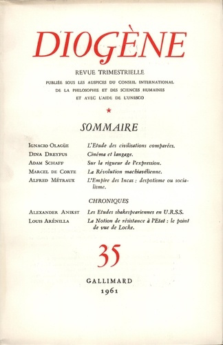 Diogène N° 35