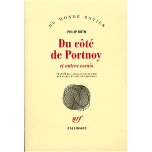 Du côté de Portnoy et autres essais