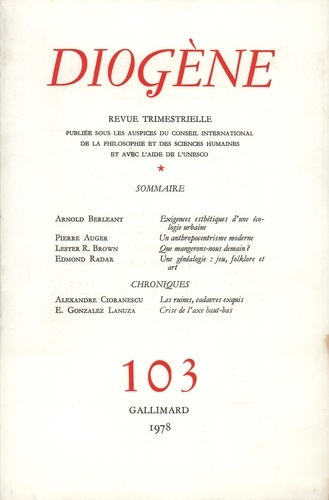 Diogène N° 103