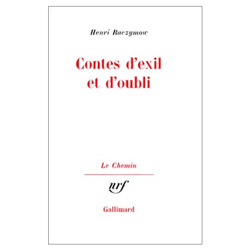 Contes d'exil et d'oubli