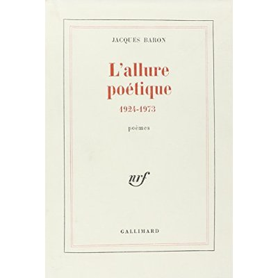 L'allure poétique (1924-1973)