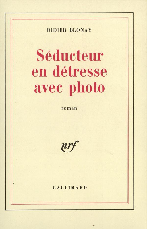 Séducteur en détresse avec photo