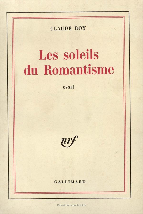 Soleil du romantisme