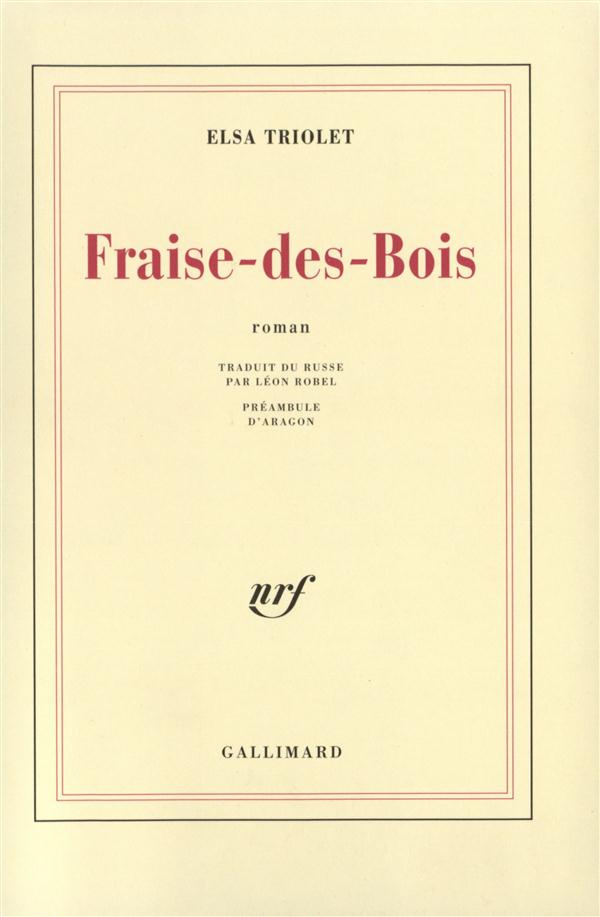 FRAISE-DES-BOIS