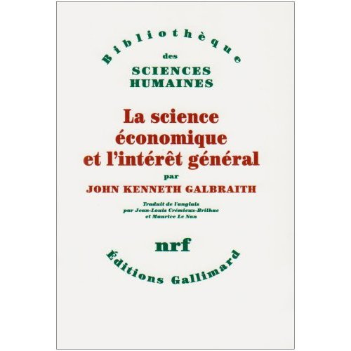 La Science économique et l'intérêt général