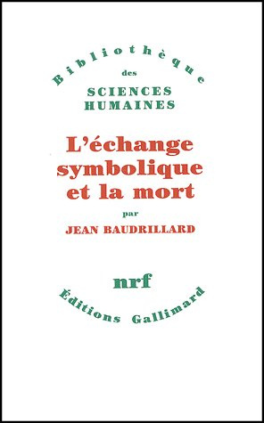 L'échange symbolique et la mort