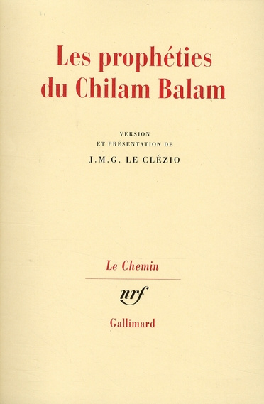 Les prophéties du Chilam Balam