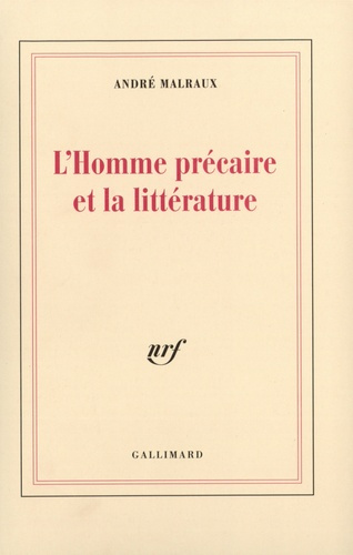 L'Homme précaire et la littérature