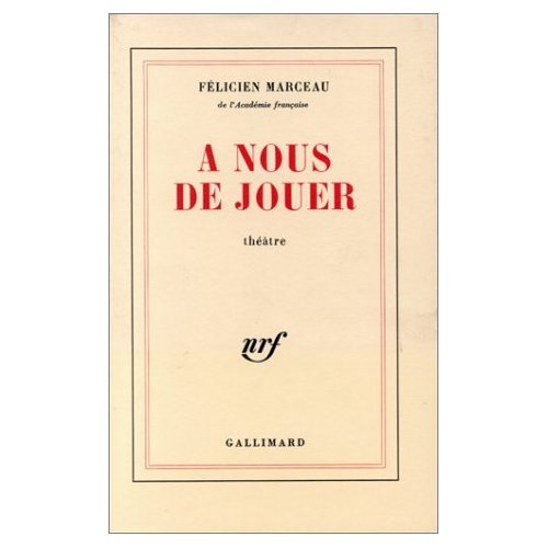 A nous de jouer. [Paris, Théâtre des arts, 29 septembre 1979