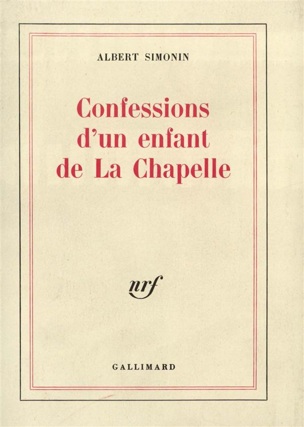 Confessions d'un e. Tome 1