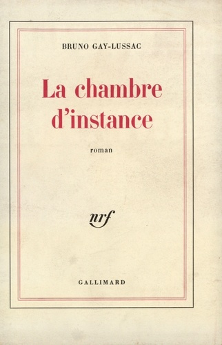 La chambre d'instance