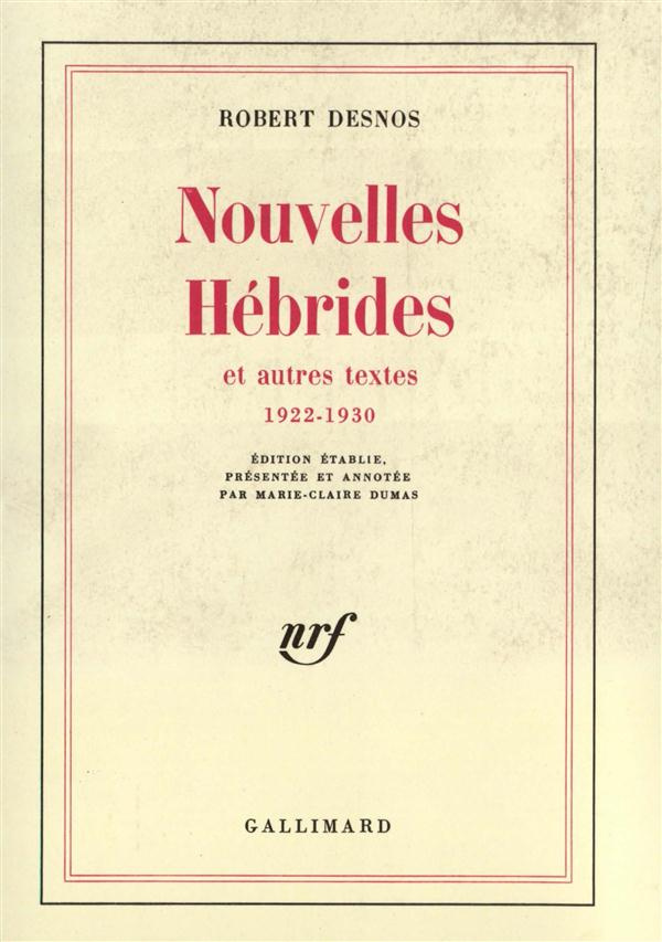 Nouvelle Hebride et 1922/30