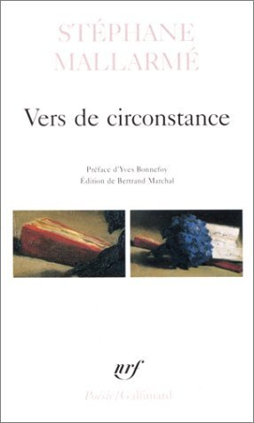 Vers de circonstance. Avec des inédits