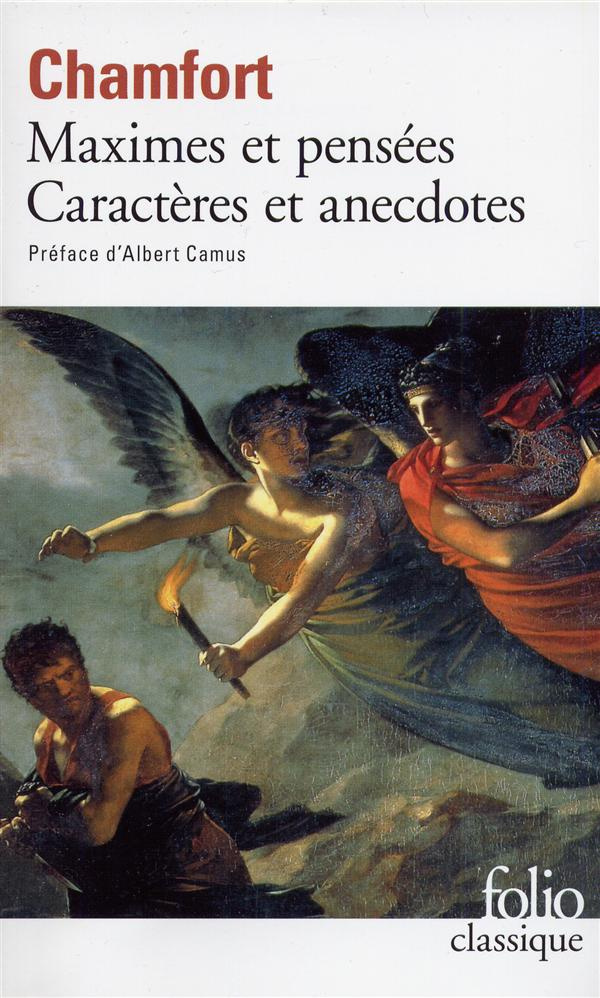 Maximes et pensées, caractères et anecdotes