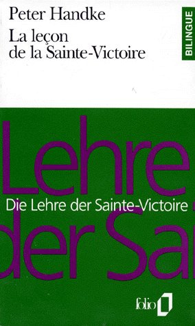 La leçon de la Sainte-Victoire. Edition bilingue français-allemand