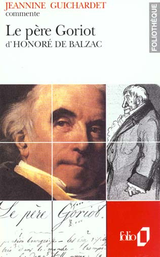Le père Goriot d'Honoré de Balzac