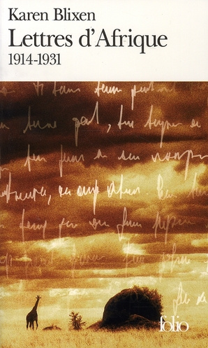 Lettres d'Afrique, 1914-1931