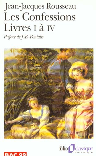 LES CONFESSIONS. Livres 1 à 4