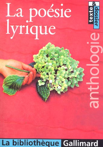 La poésie lyrique