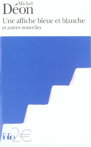 Une affiche bleue et blanche et autres nouvelles
