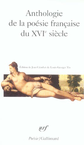 Anthologie de la poésie française du XVIe siècle