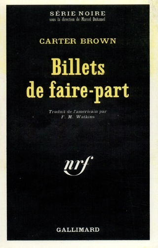 Billets de faire-part